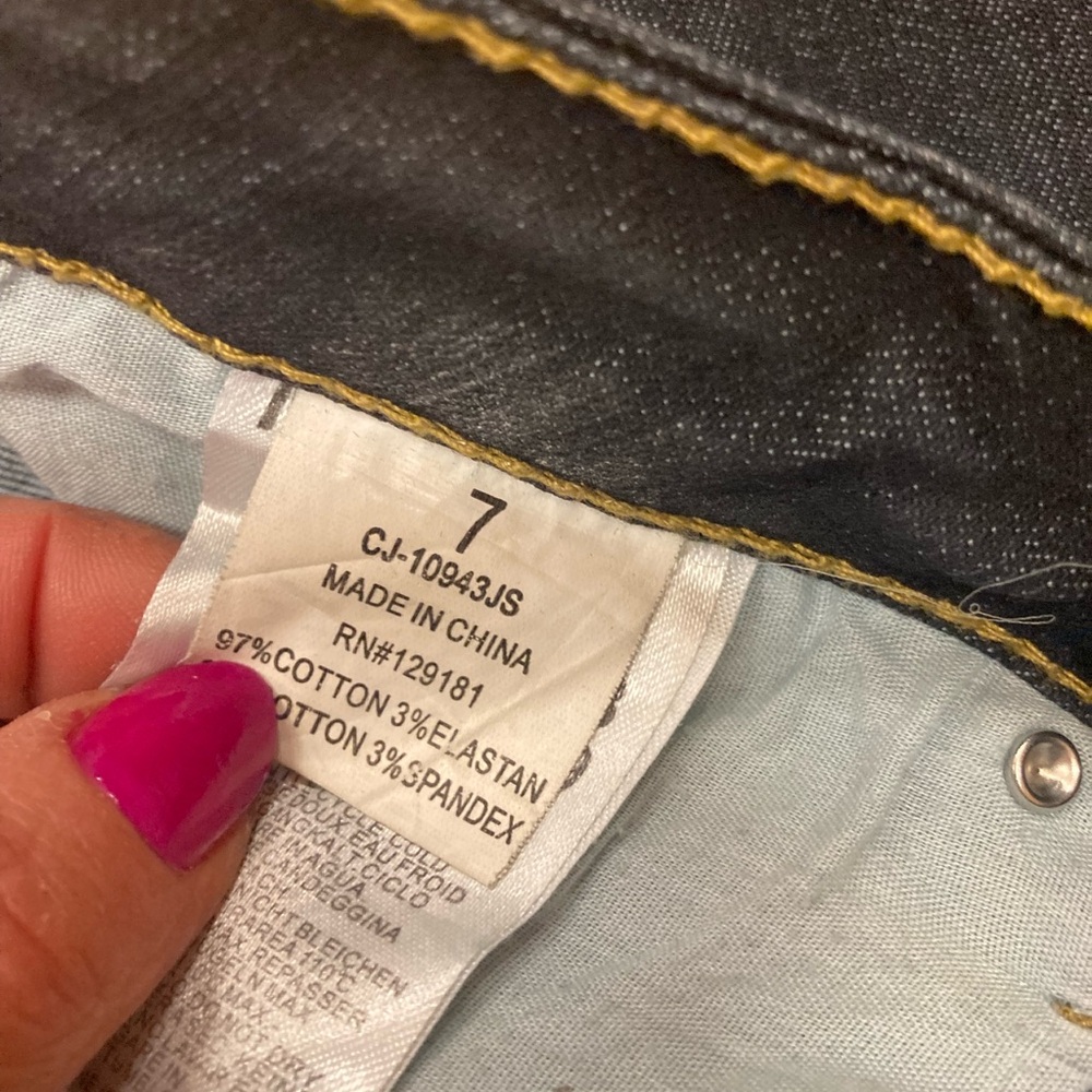 Machine Brand Rhinestone Jeans - Picture 6 of 7